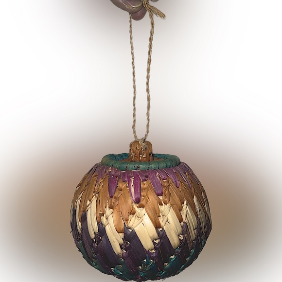 not branded Other - Antique Colorful Woven Hanging / Ornament  Gorgeous Home Decoration 💥🦋 Vintage